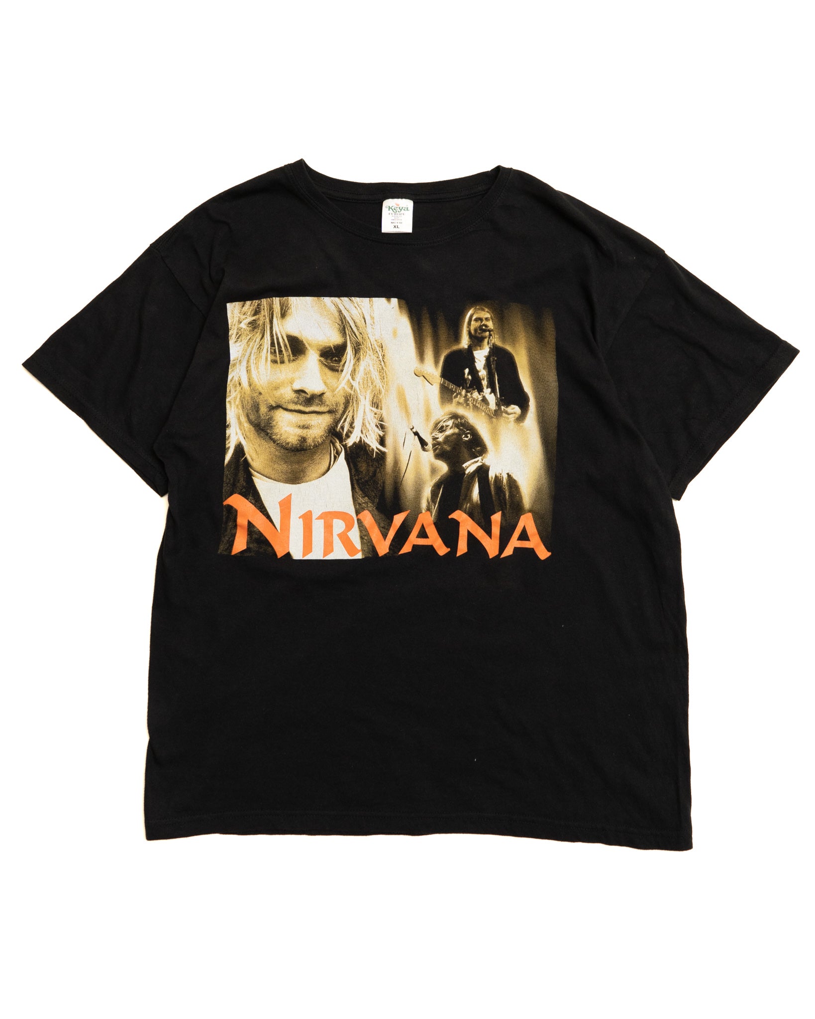 90s NIRVANA Euro boot Kurt Cobain - Tシャツ/カットソー(半袖/袖なし)