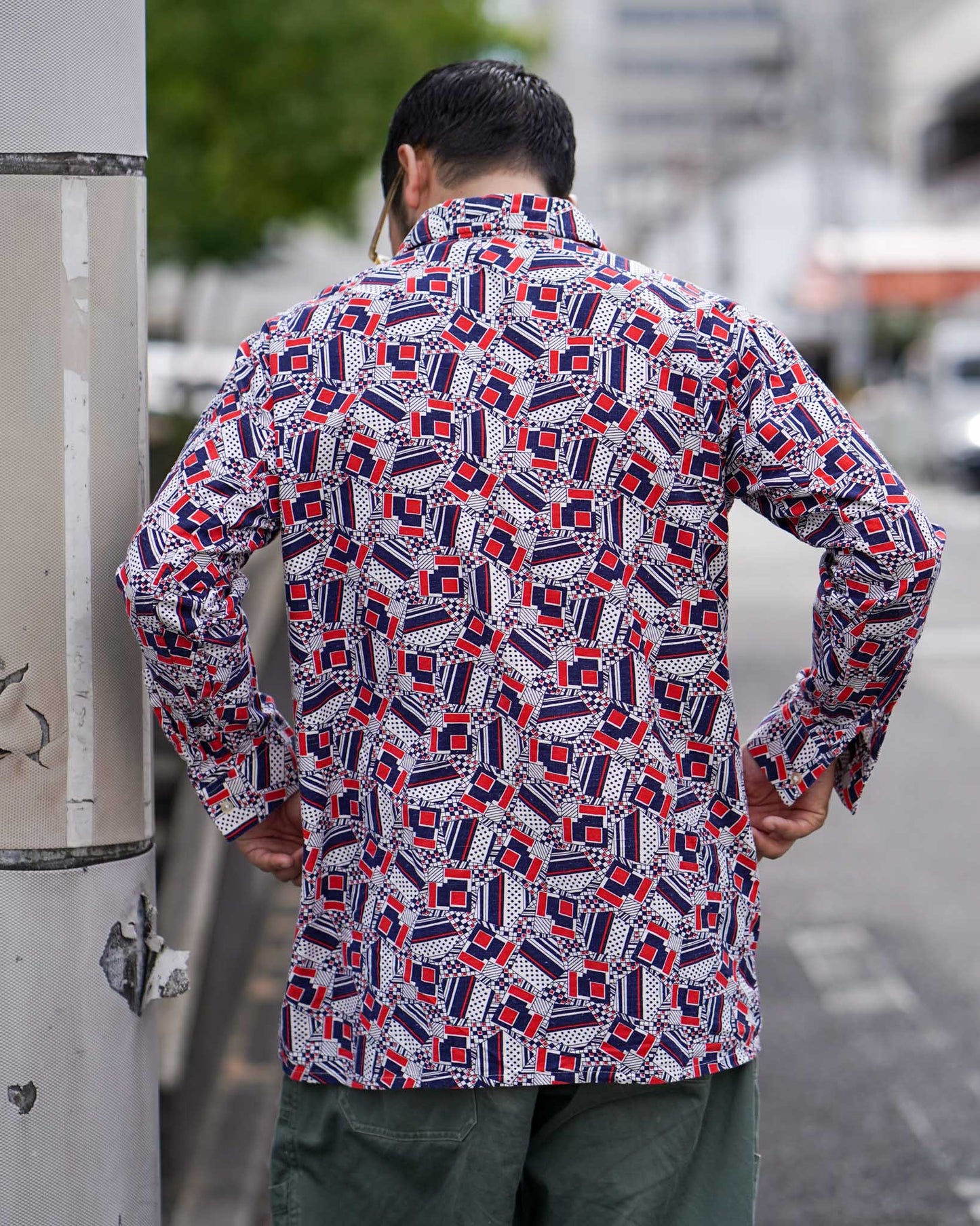 Geometric Pattern Shirt