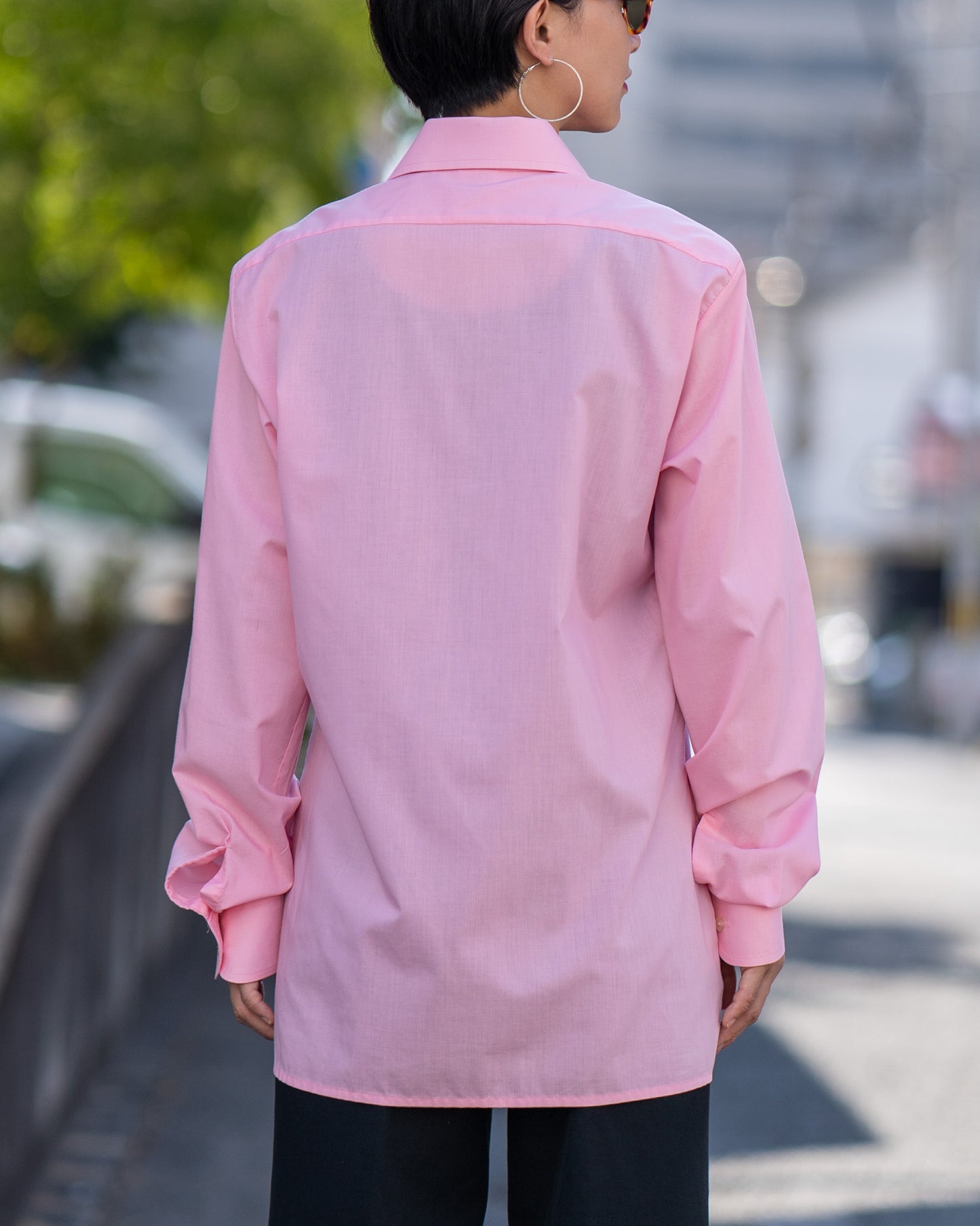 70s pink long sleeve shirt