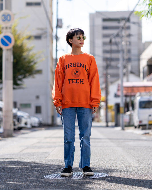 90s College Logo Sweat