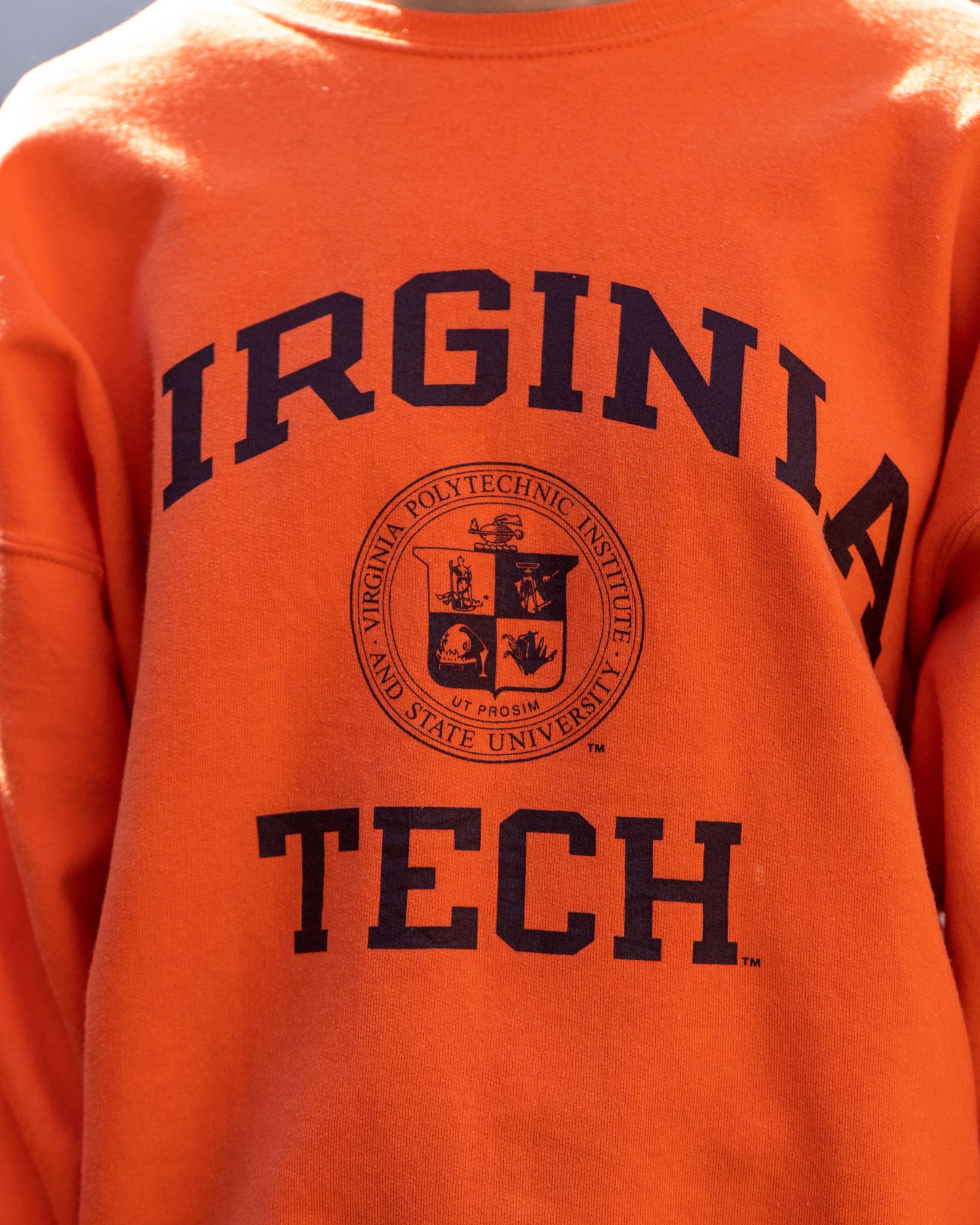 90s College Logo Sweat