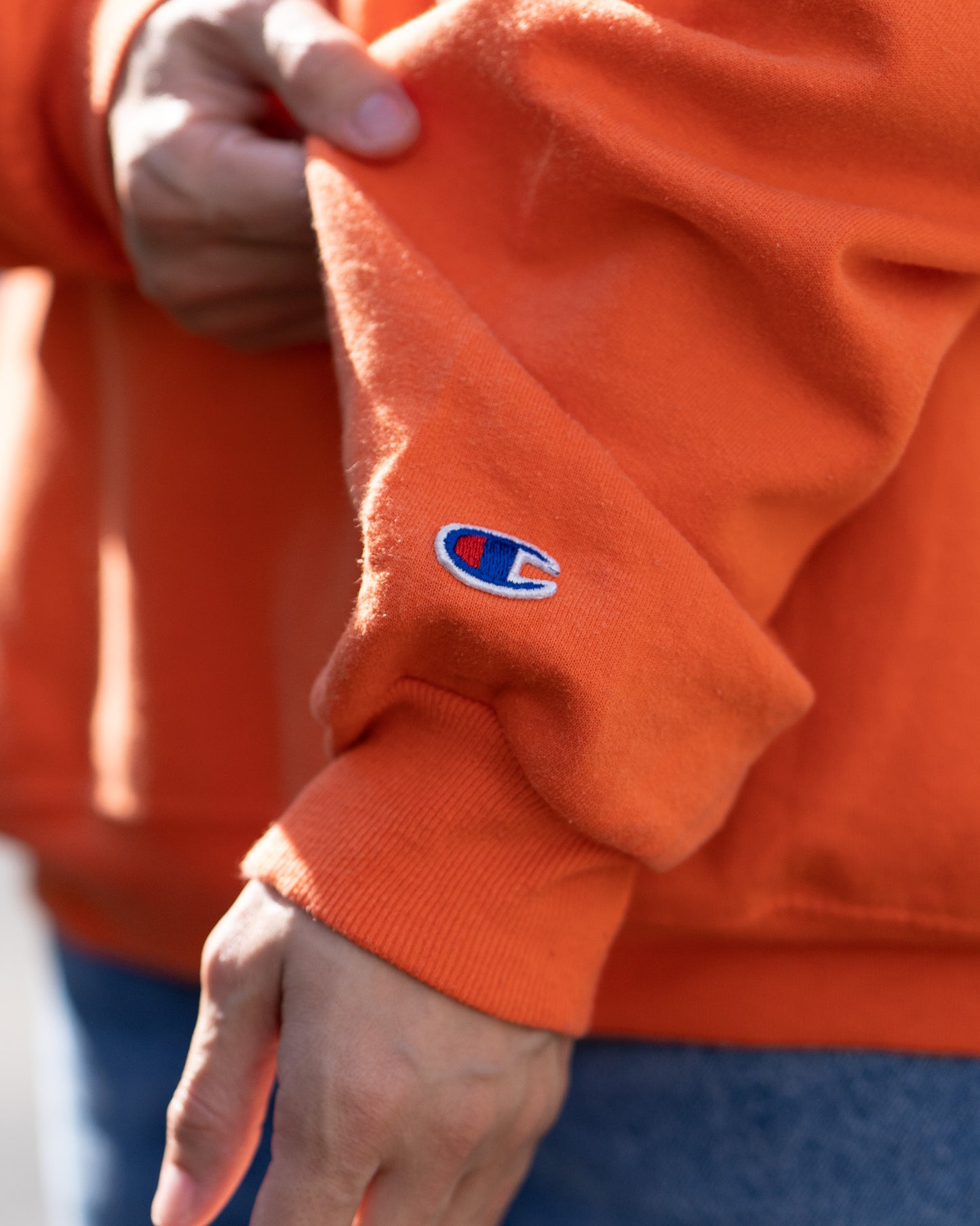 90s College Logo Sweat