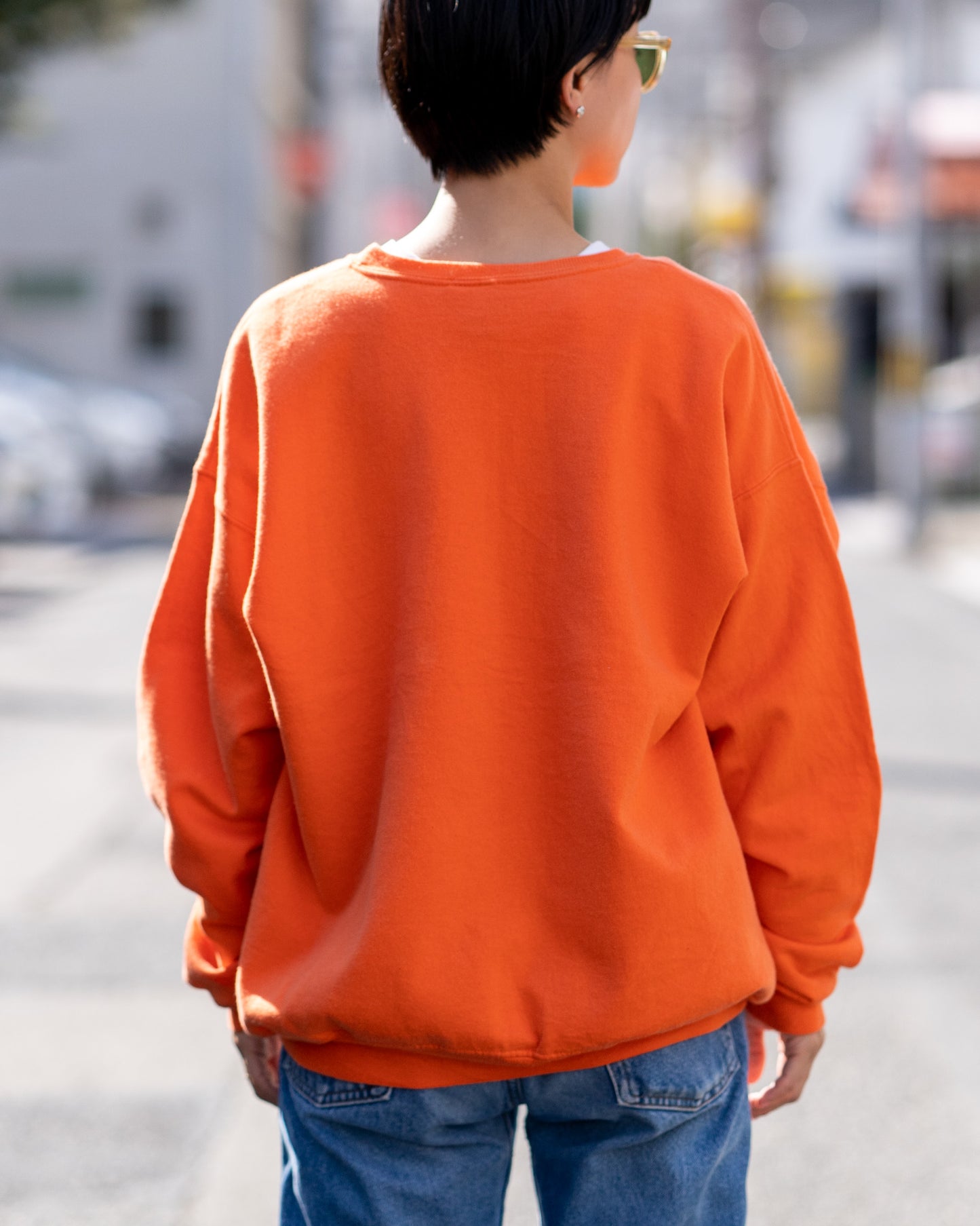 90s College Logo Sweat