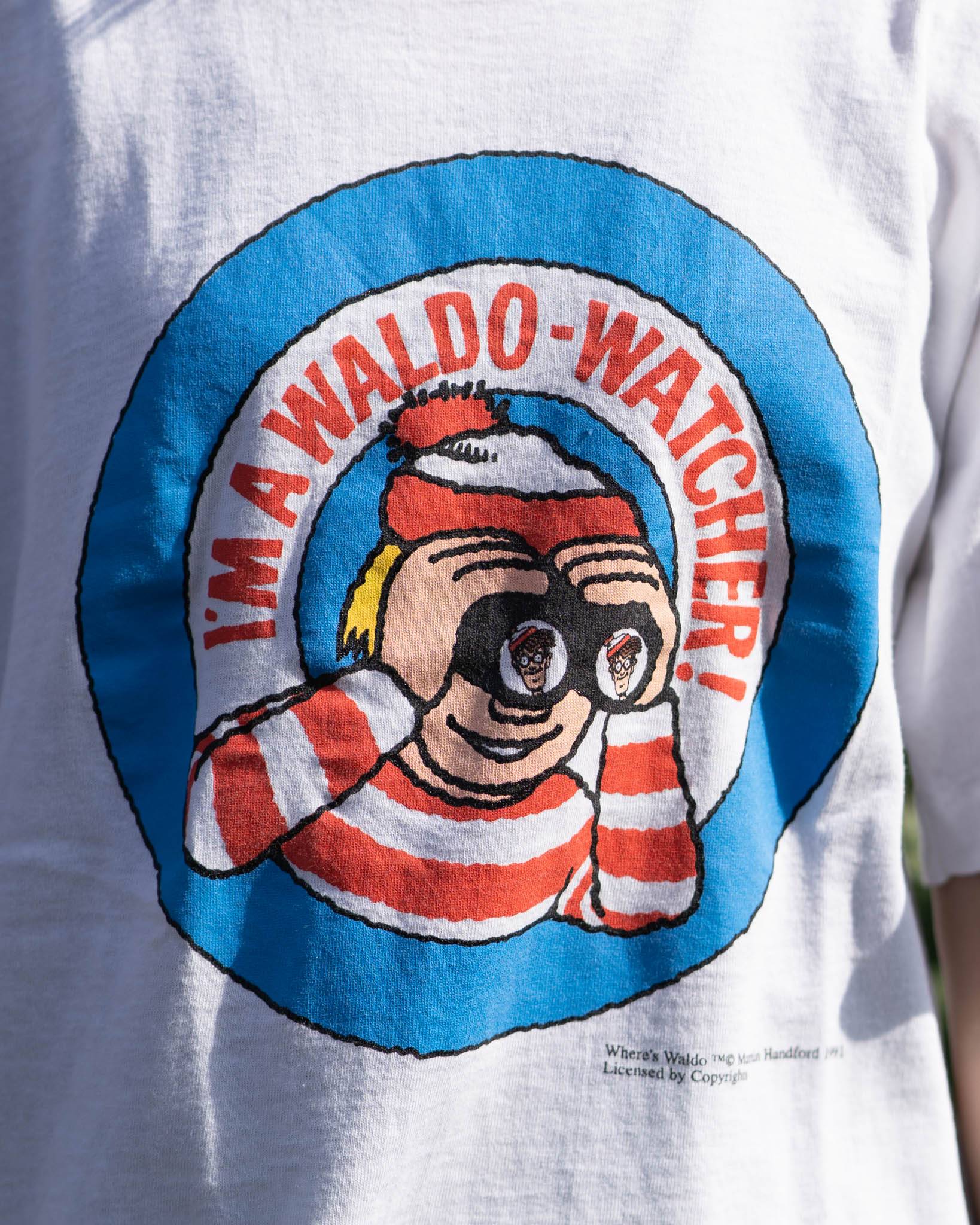 90's ウォーリーを探せ Tシャツ（アメリカ製）フルーツオブザルーム