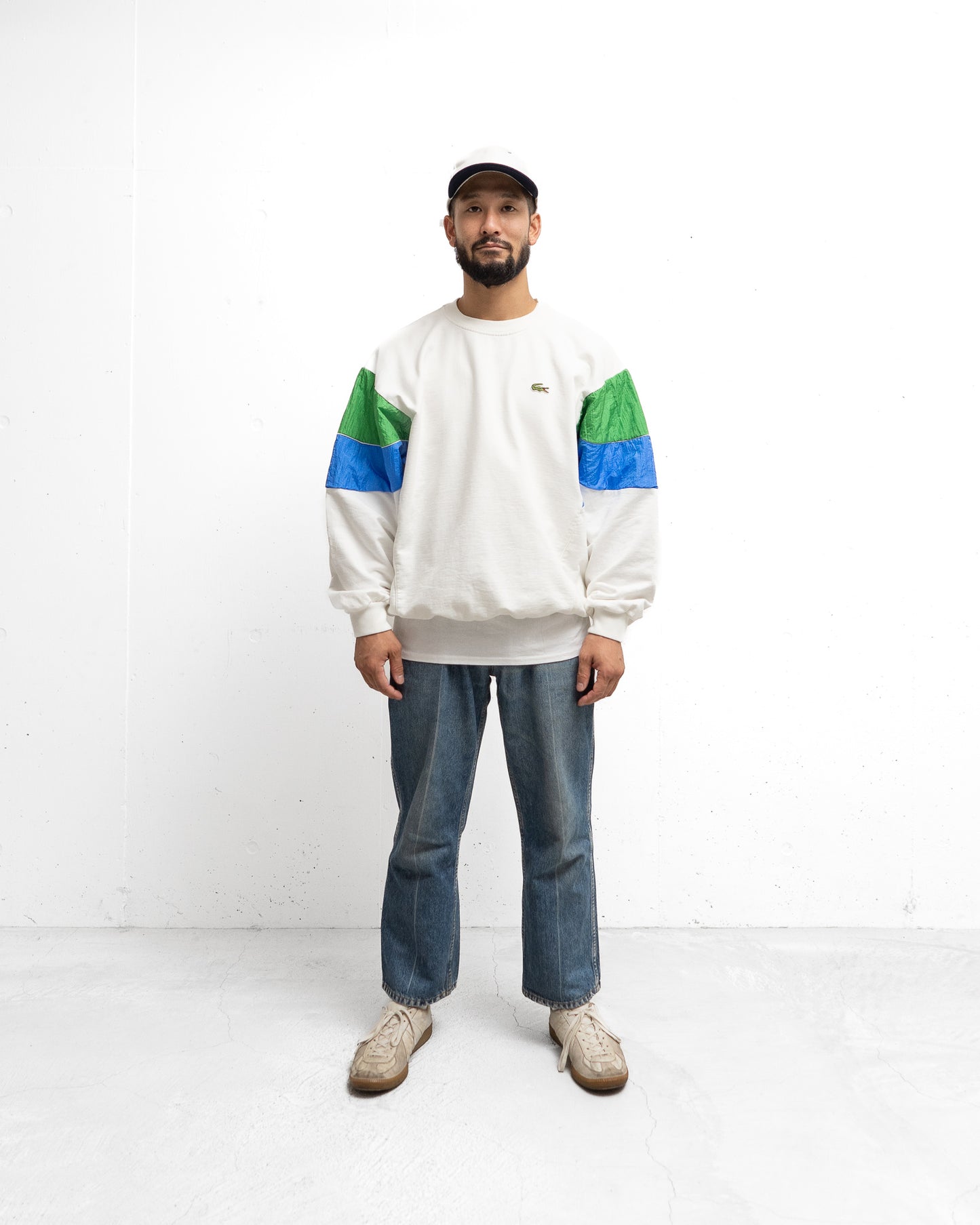 80s~90s Lacoste design sweat