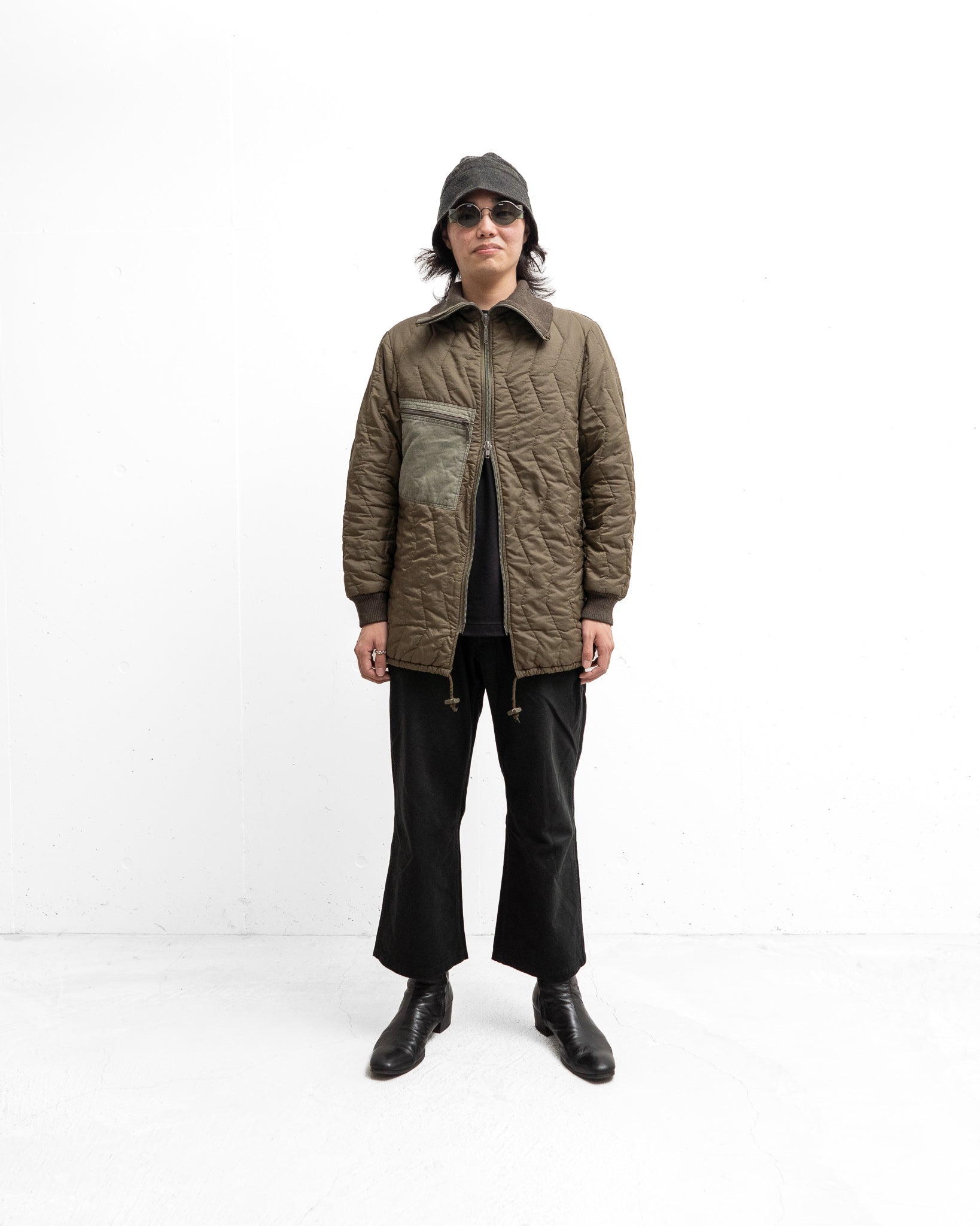 90´s ドイツ軍 Military Quilting Jacket-