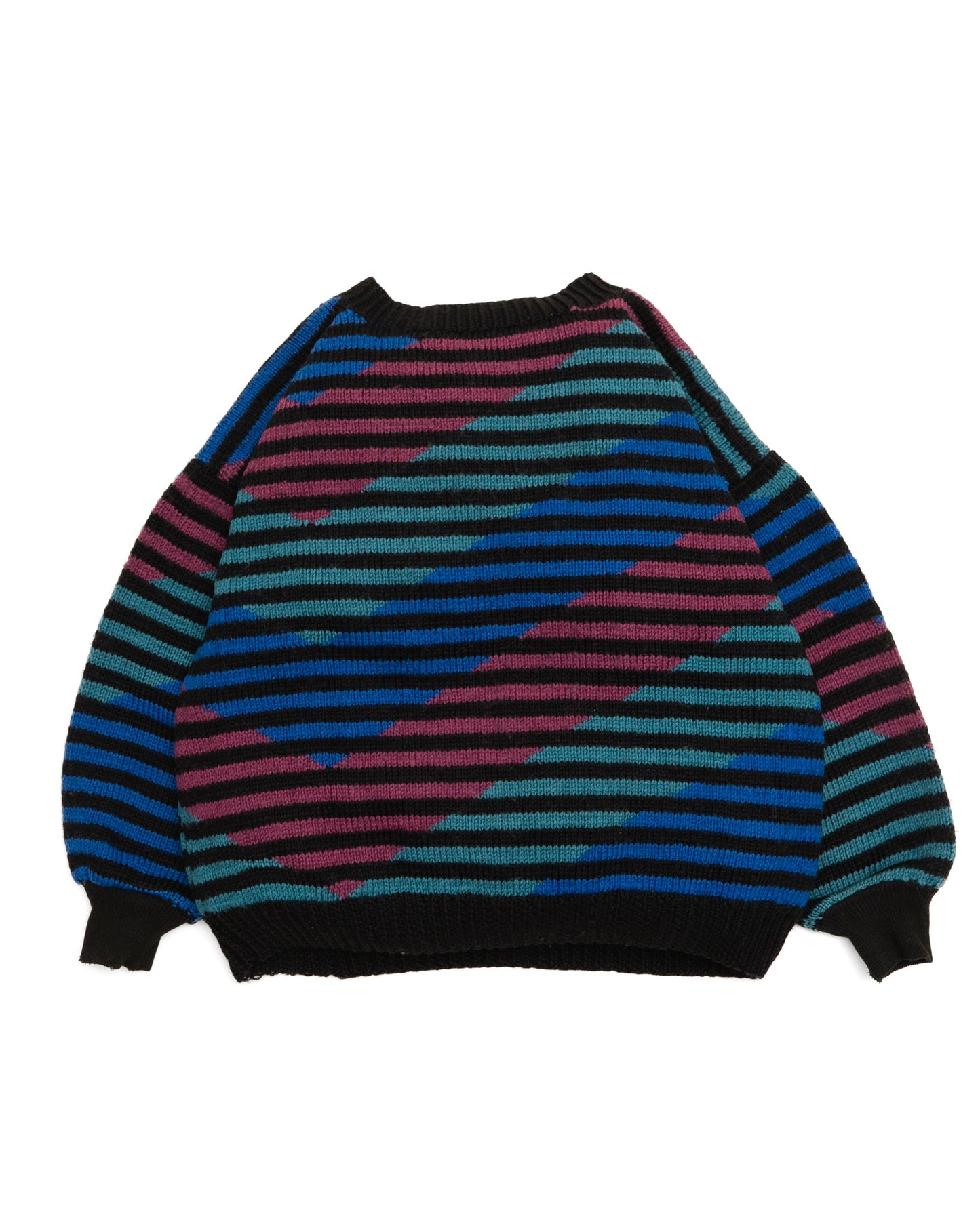 Multi color design knit