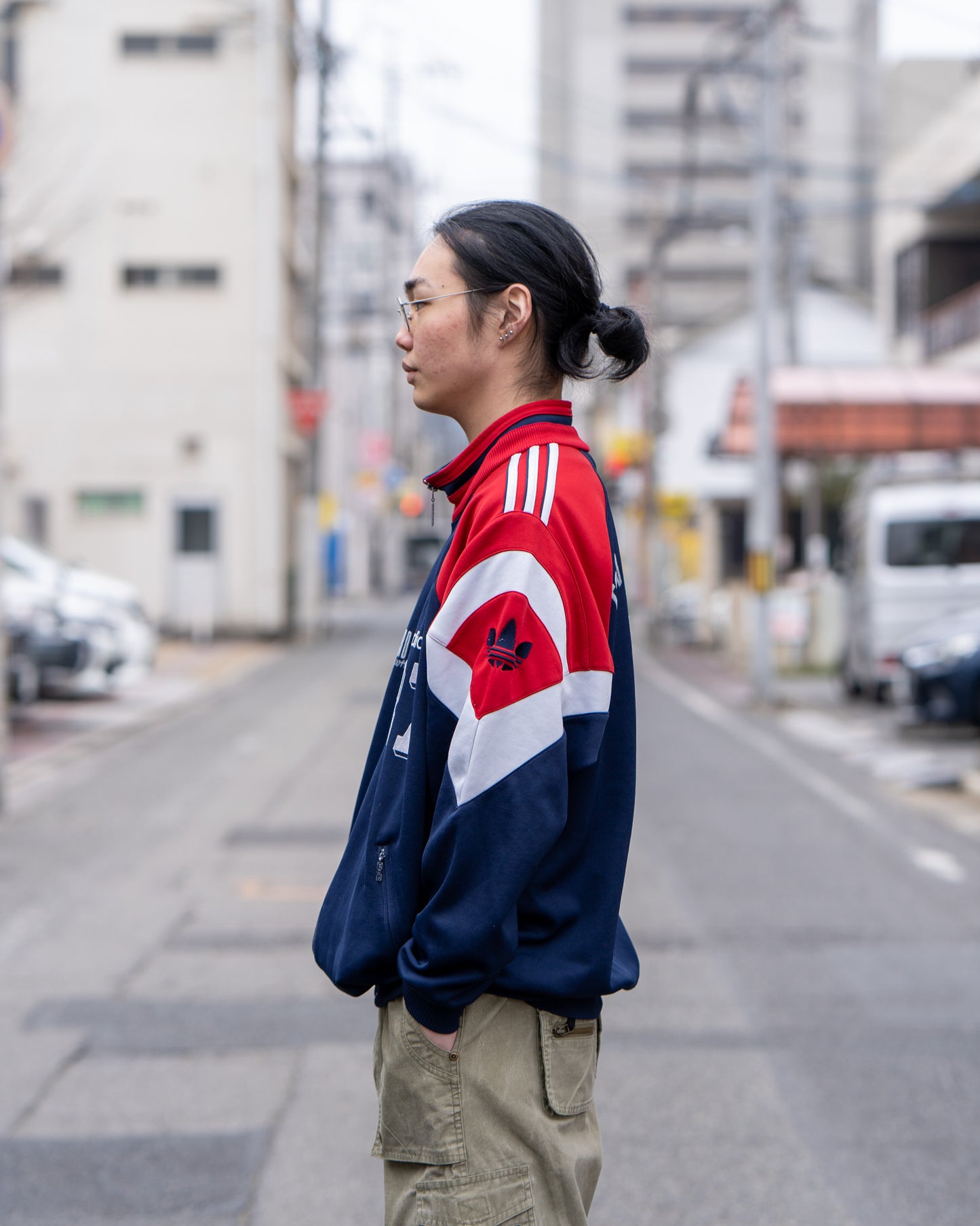 90s Adidas truck jacket