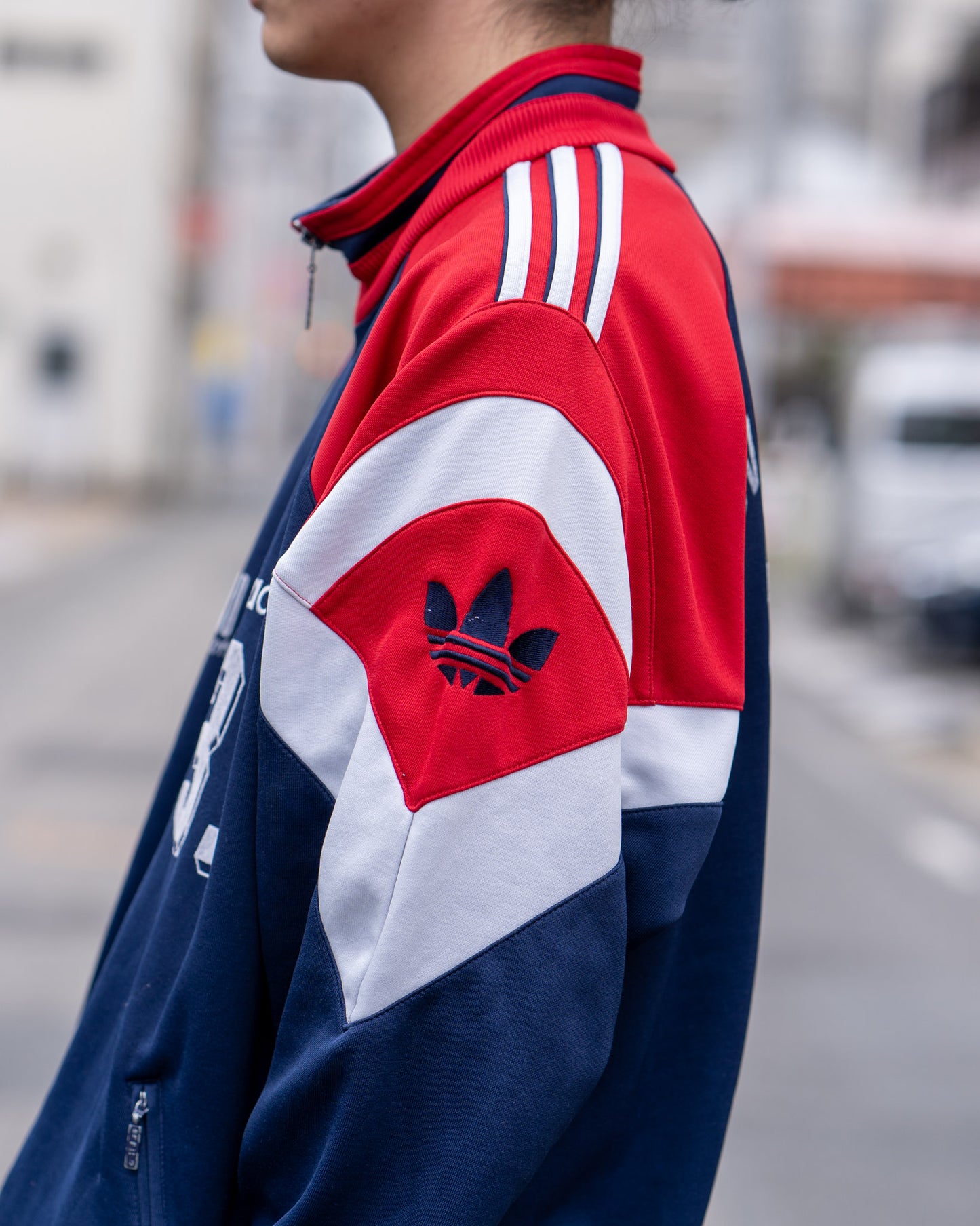 90s Adidas truck jacket