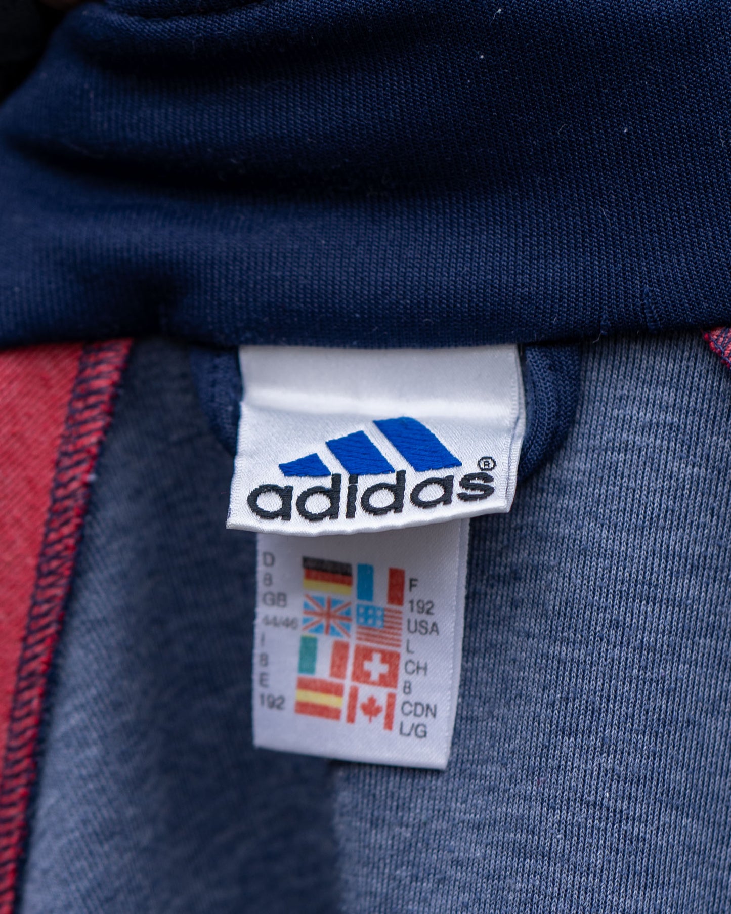 90s Adidas truck jacket